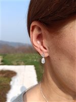 Vicenza - Piazzetta Palladio 2 - Pendientes Crivelli Mujer in Oro blanco Diamante 3.00 Ct 171-3051 - 171-3051